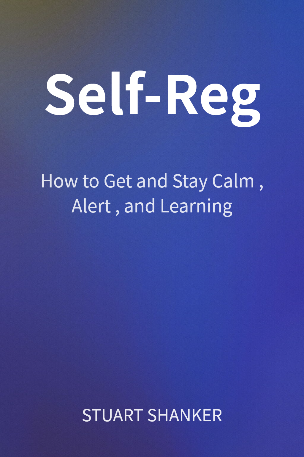 Self-Reg cover