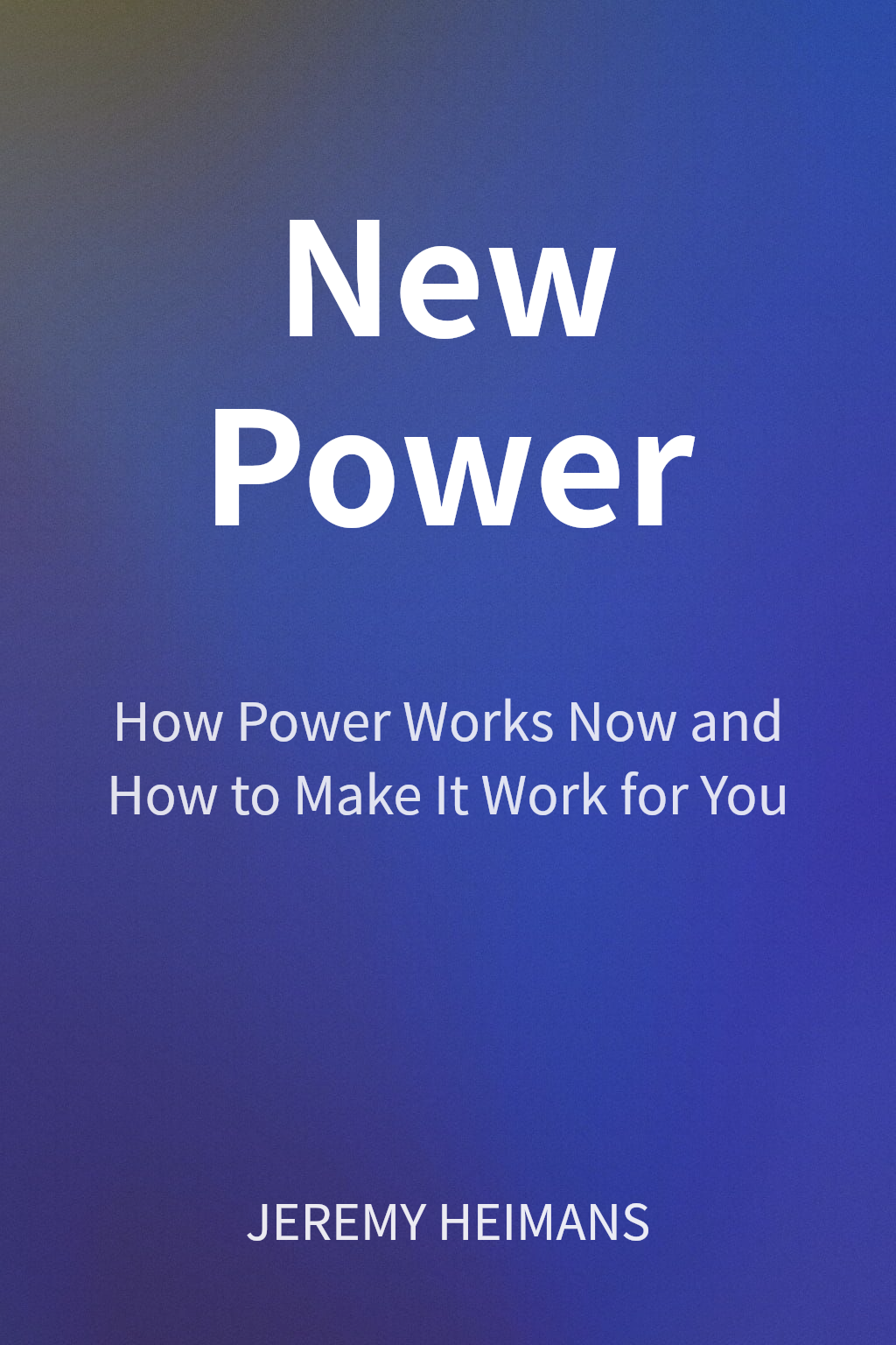 New Power cover