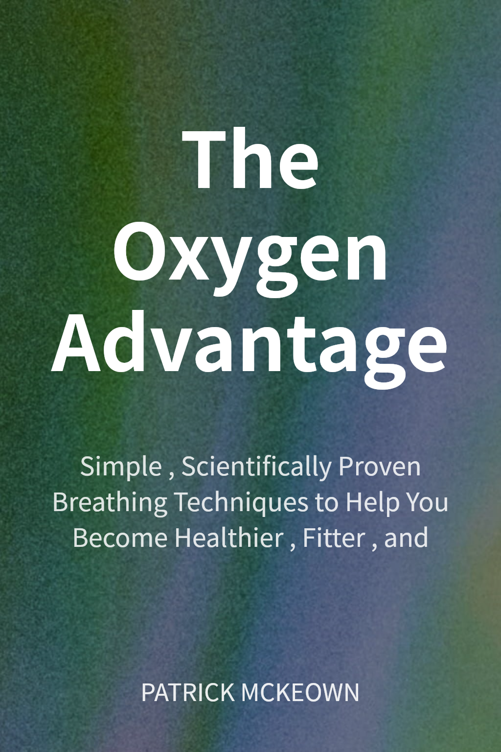 The Oxygen Advantage cover