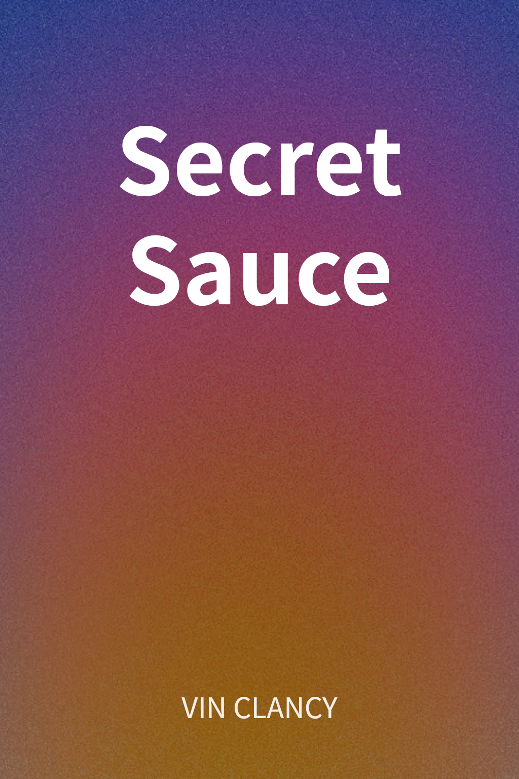 Secret Sauce cover