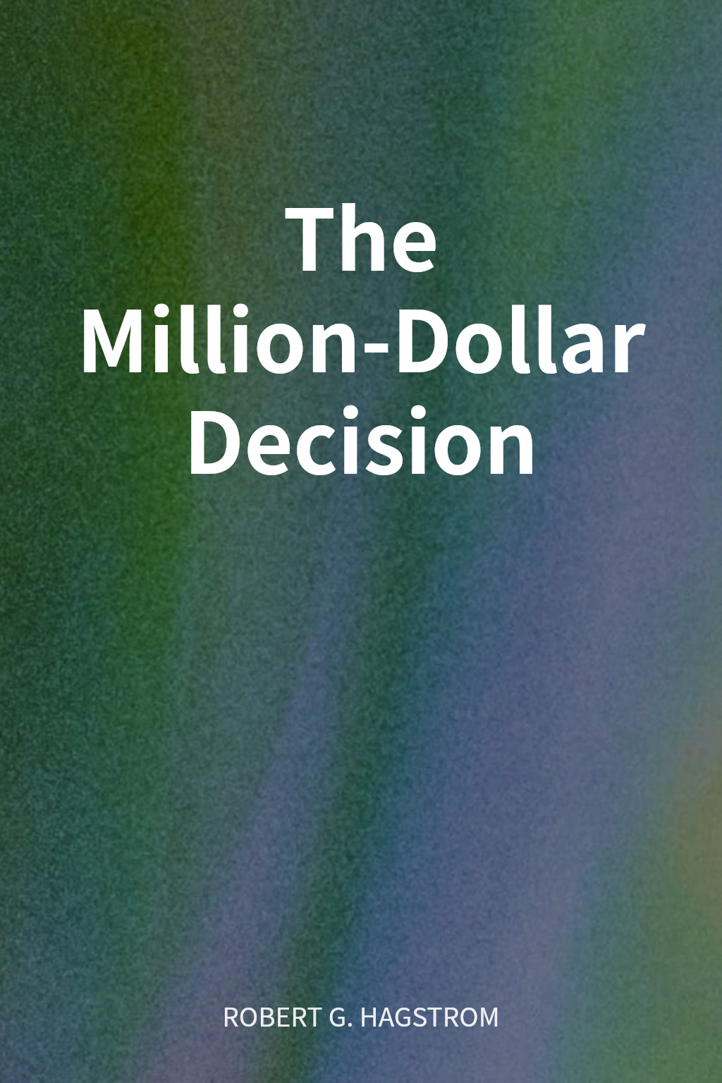 The Million-Dollar Decision cover