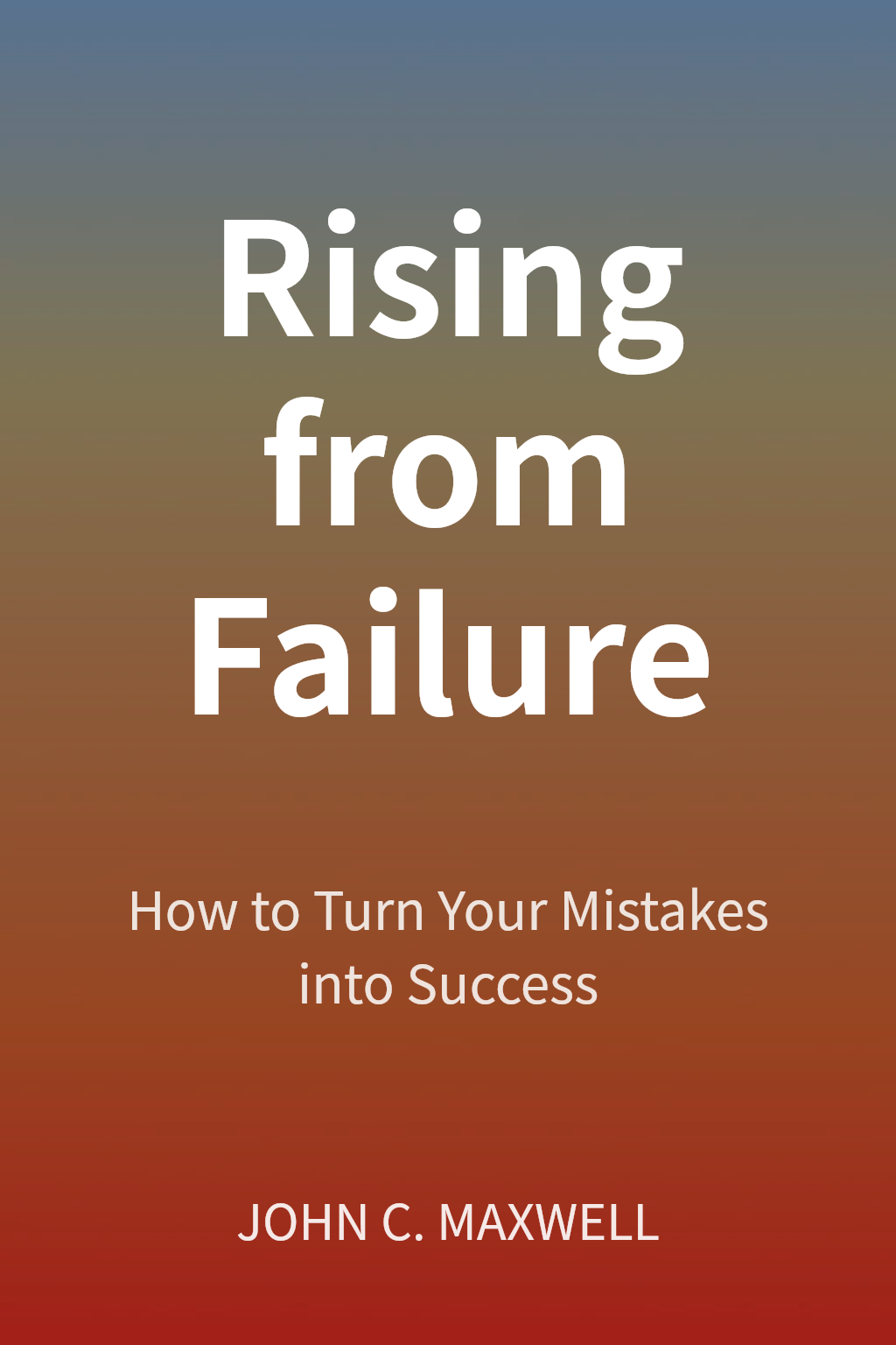 Rising from Failure cover