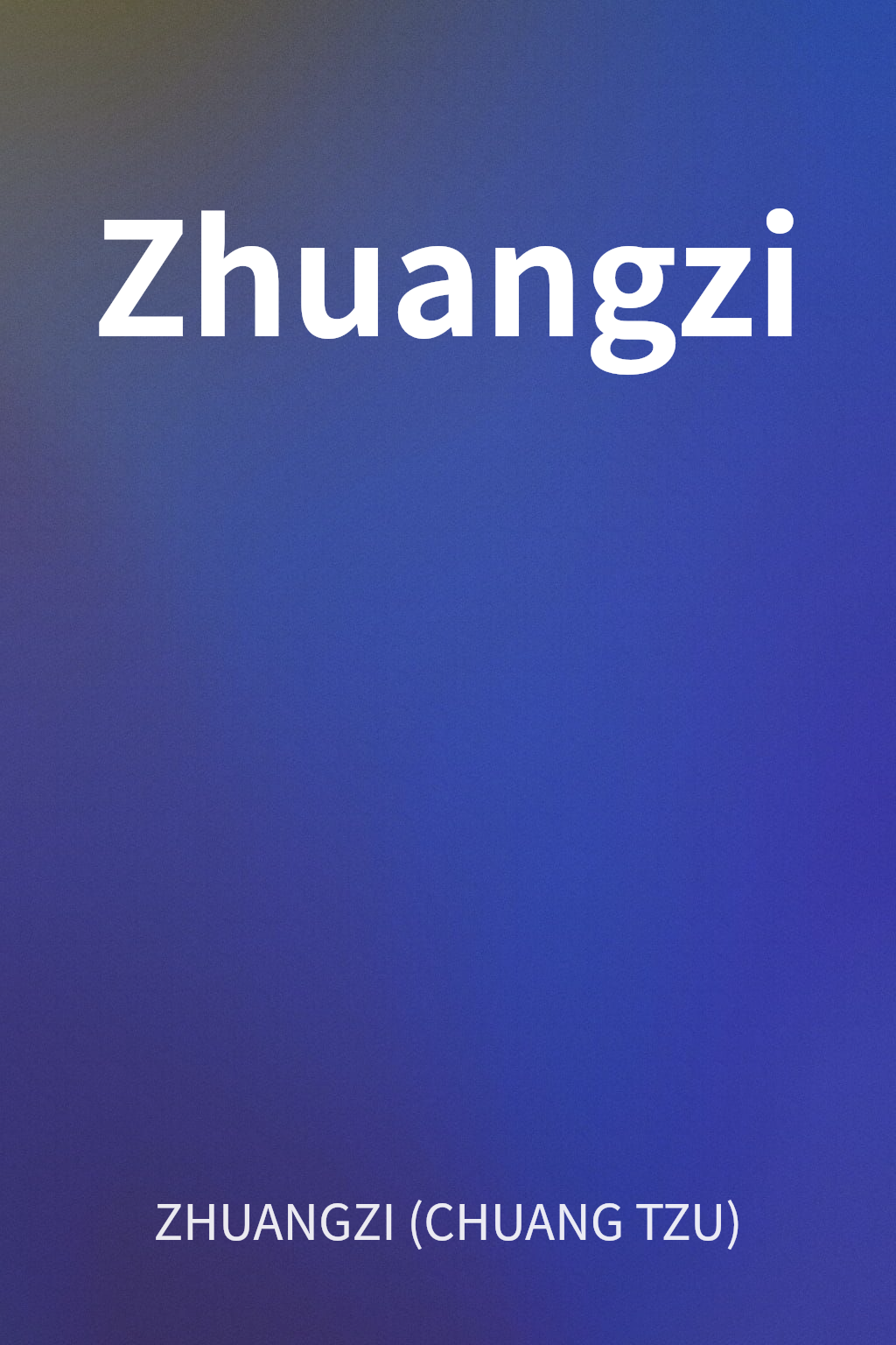 Zhuangzi cover