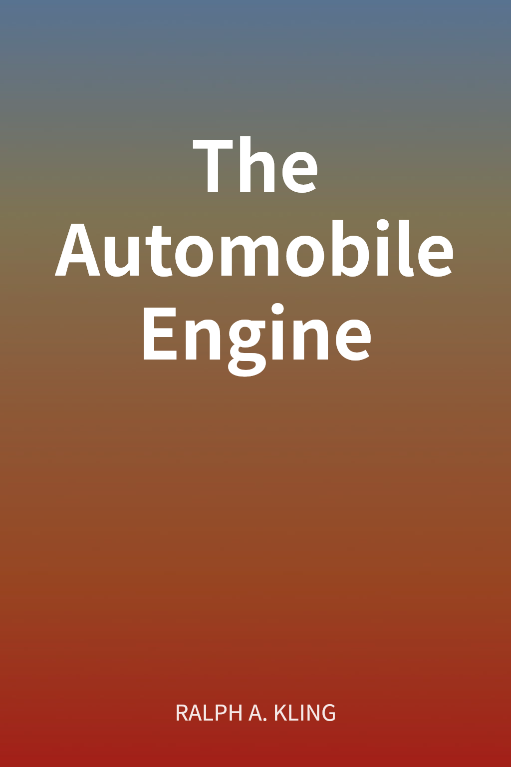 The Automobile Engine cover