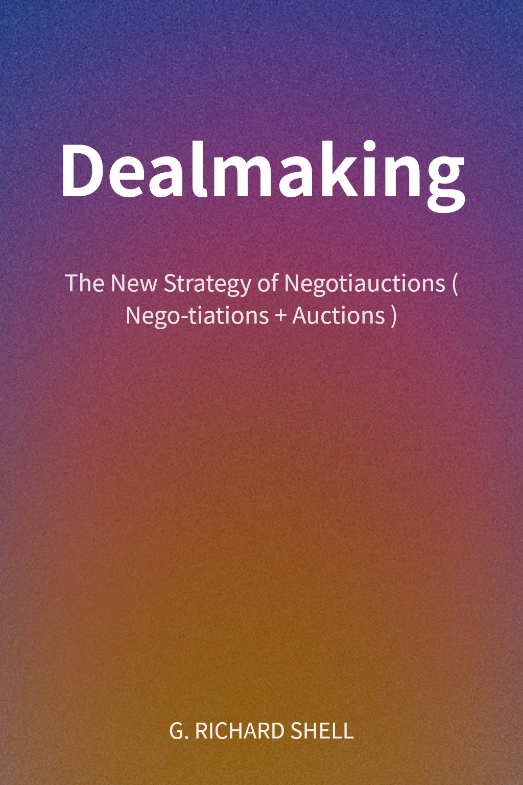 Dealmaking cover