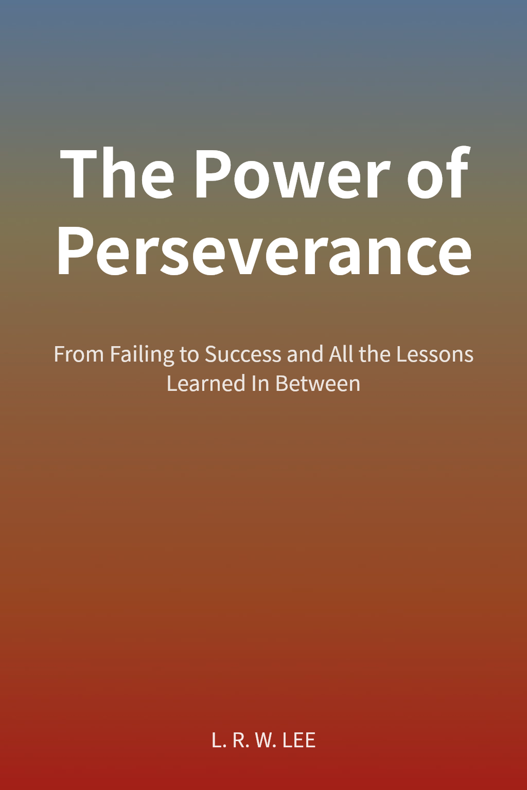 The Power of Perseverance cover