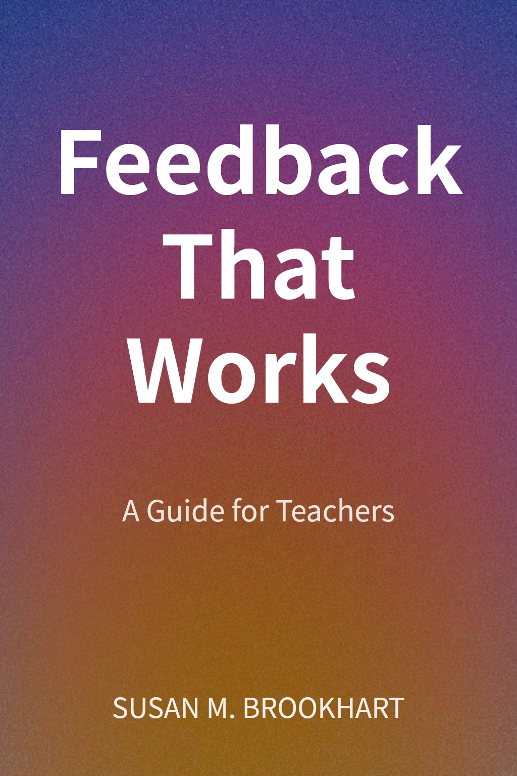 Feedback That Works cover
