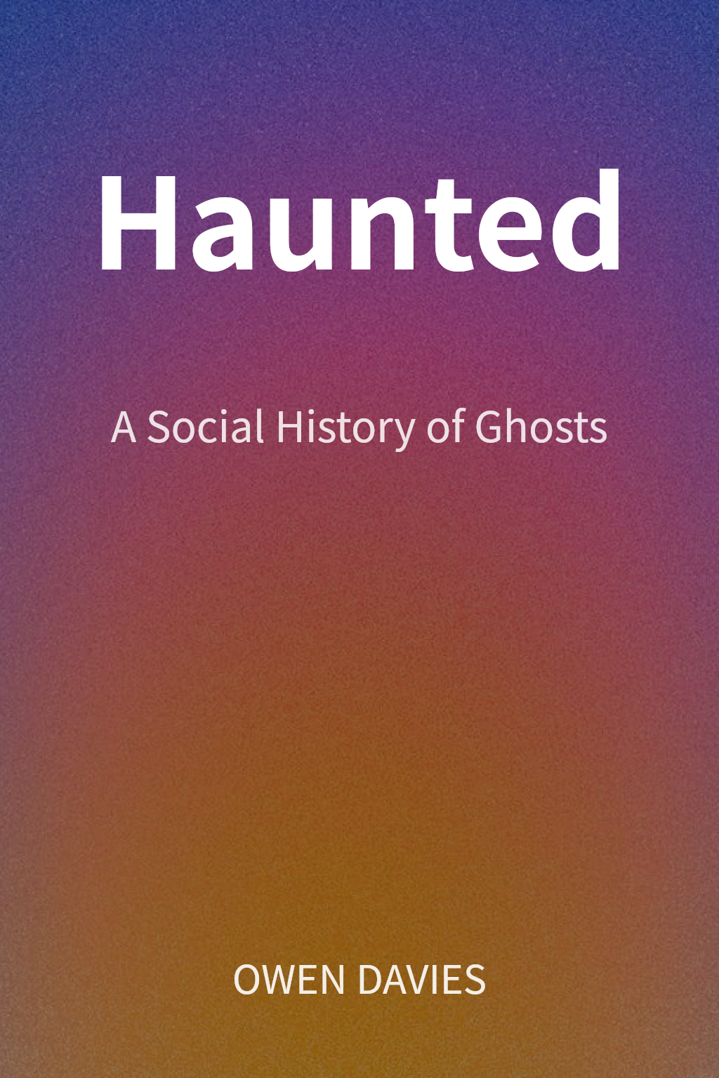 Haunted cover