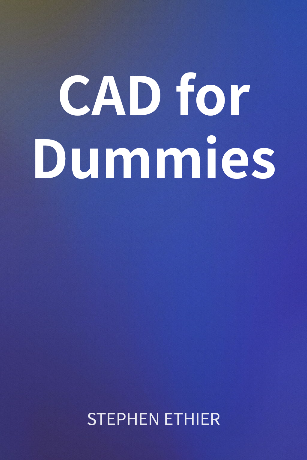 CAD for Dummies cover