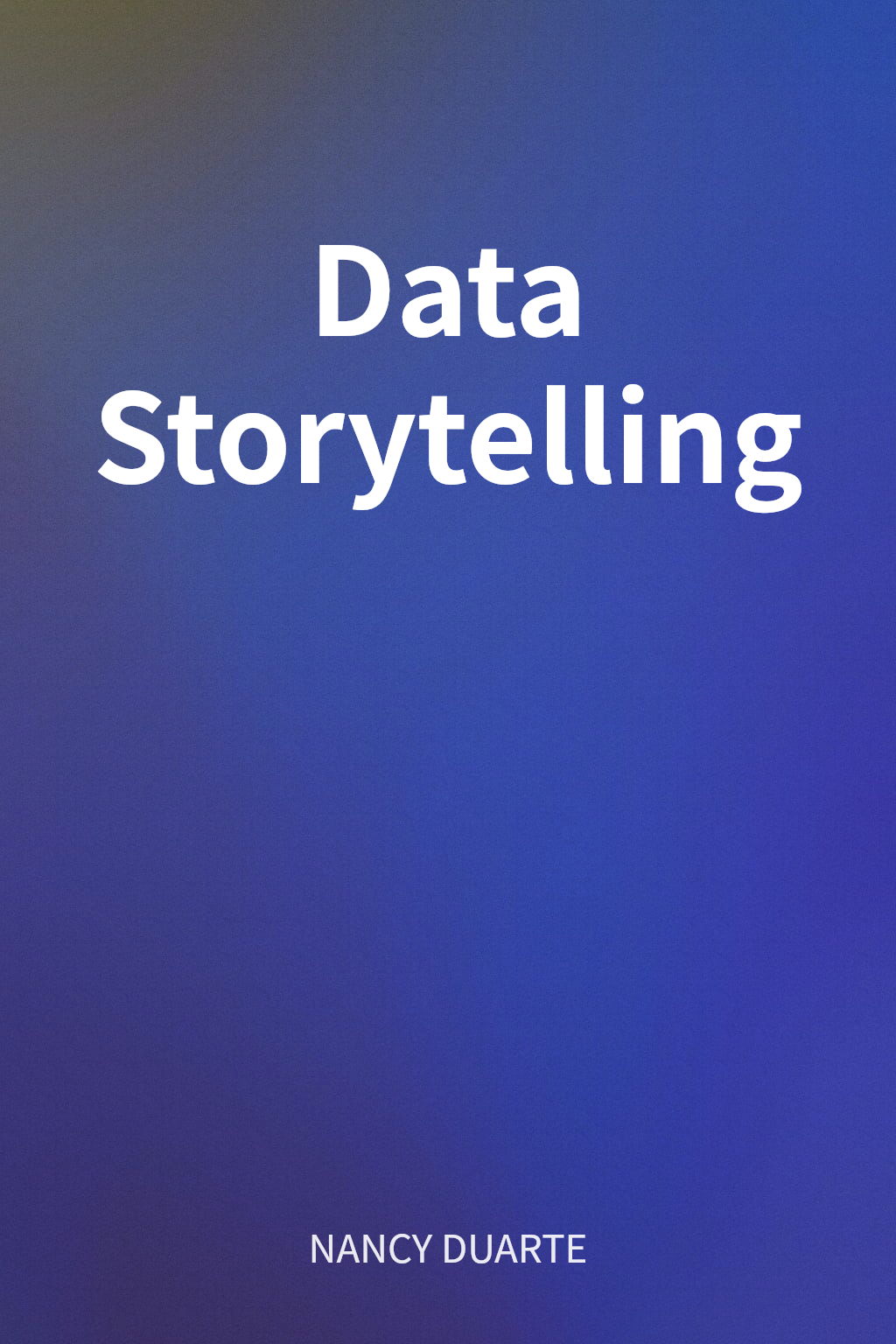 Data Storytelling cover