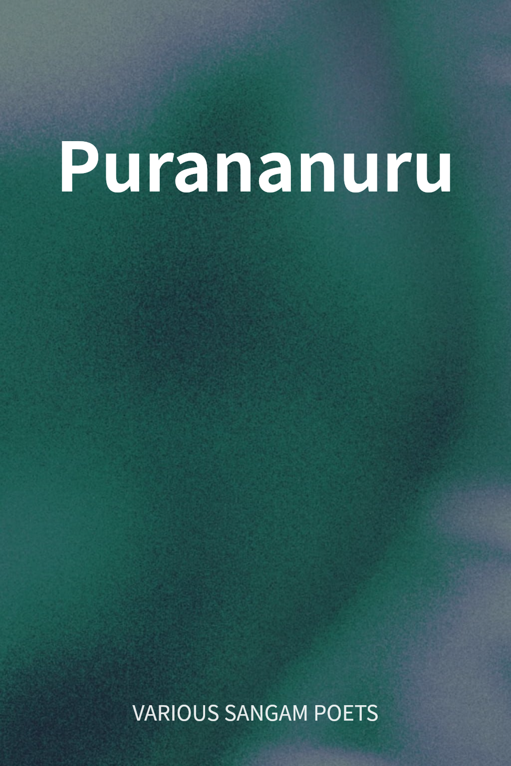 Purananuru cover