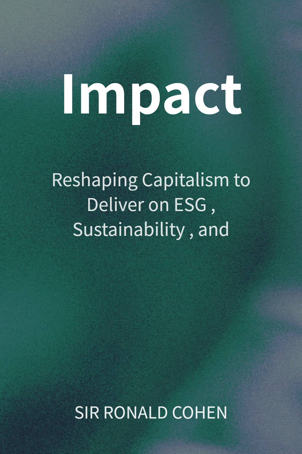 Impact cover