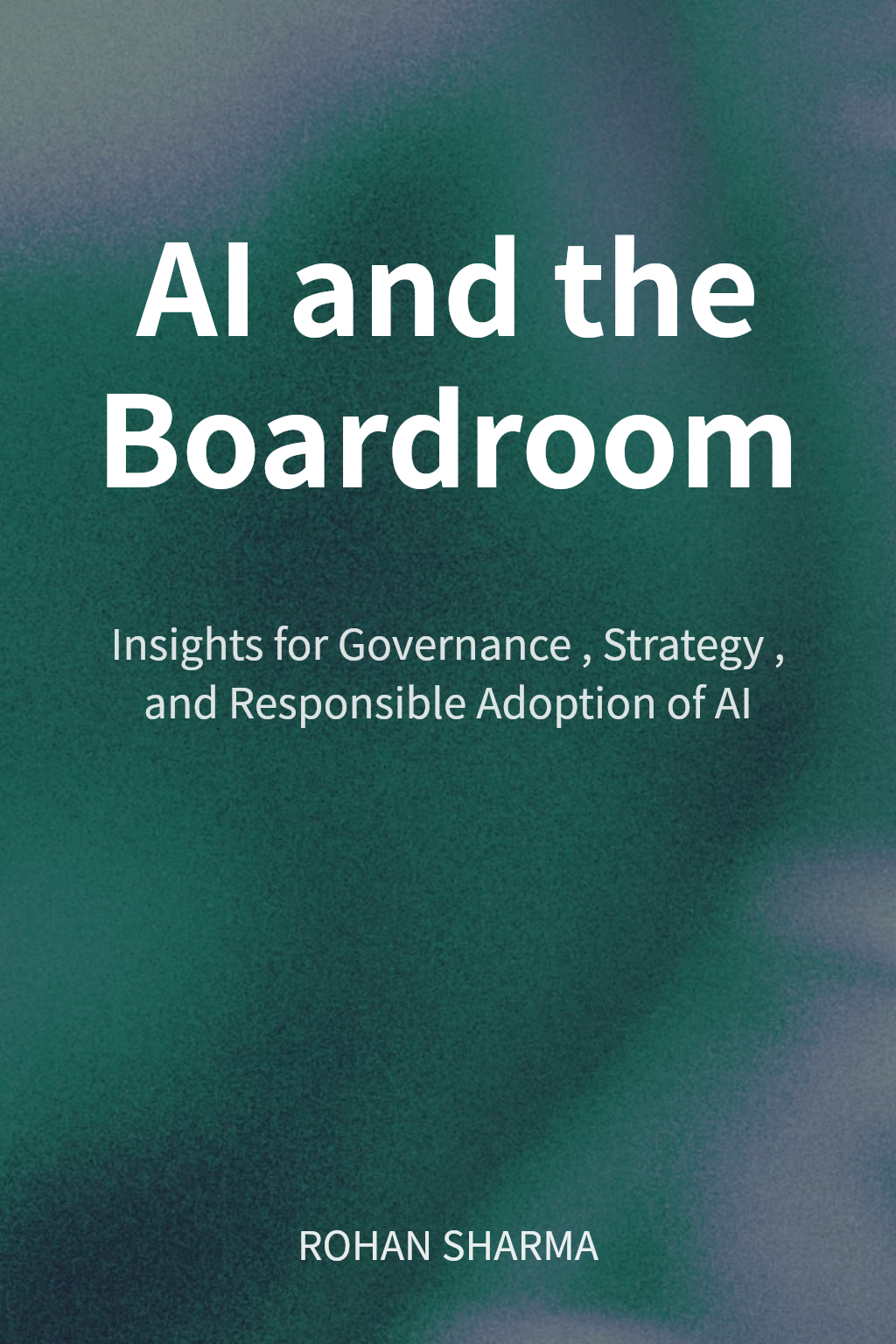 AI and the Boardroom cover