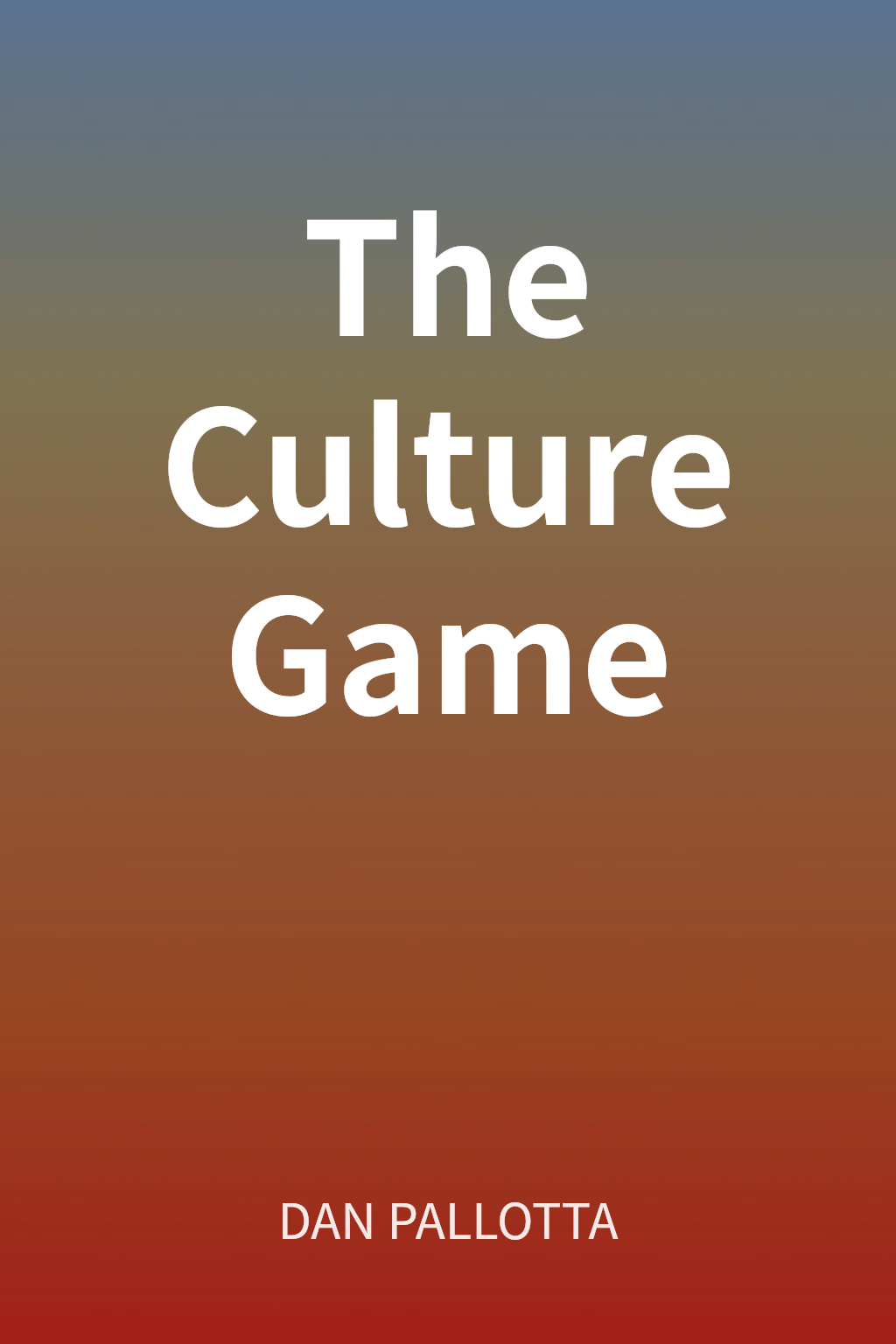 The Culture Game cover