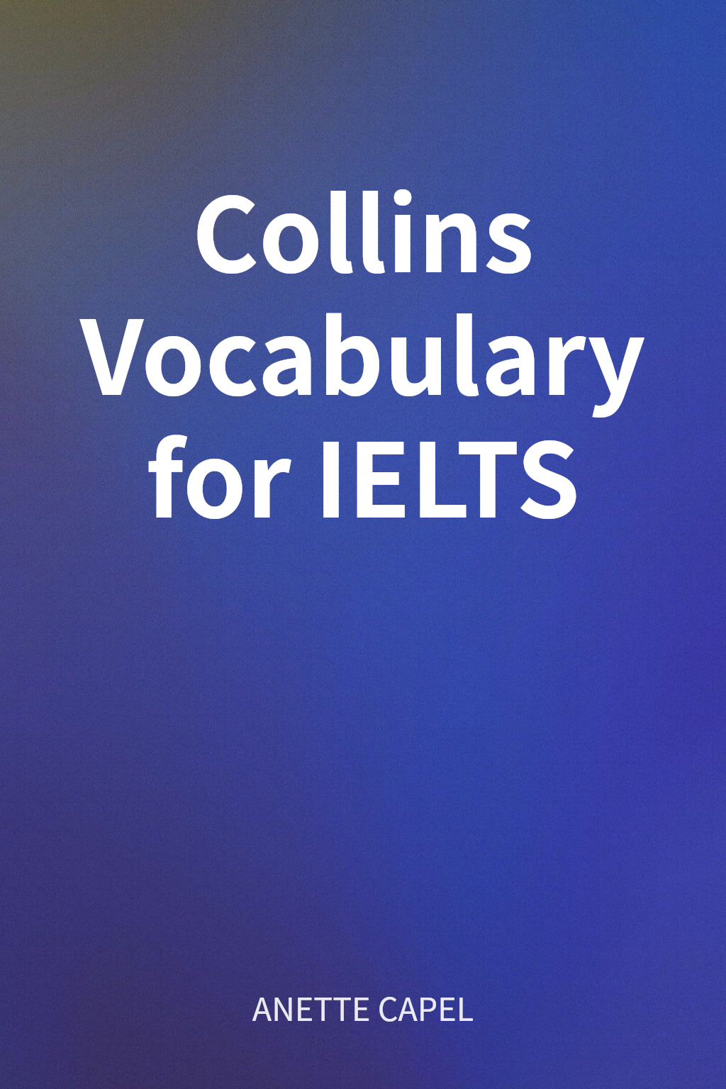 Collins Vocabulary for IELTS cover