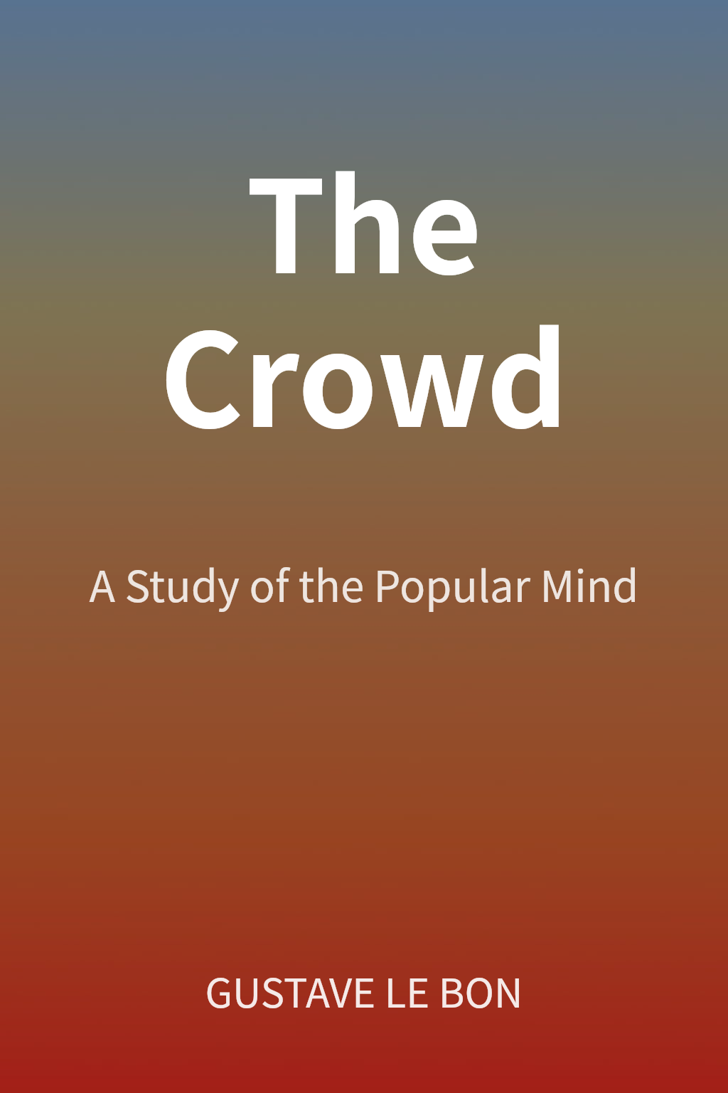The Crowd cover