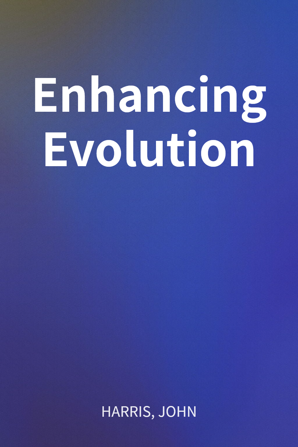 Enhancing Evolution cover
