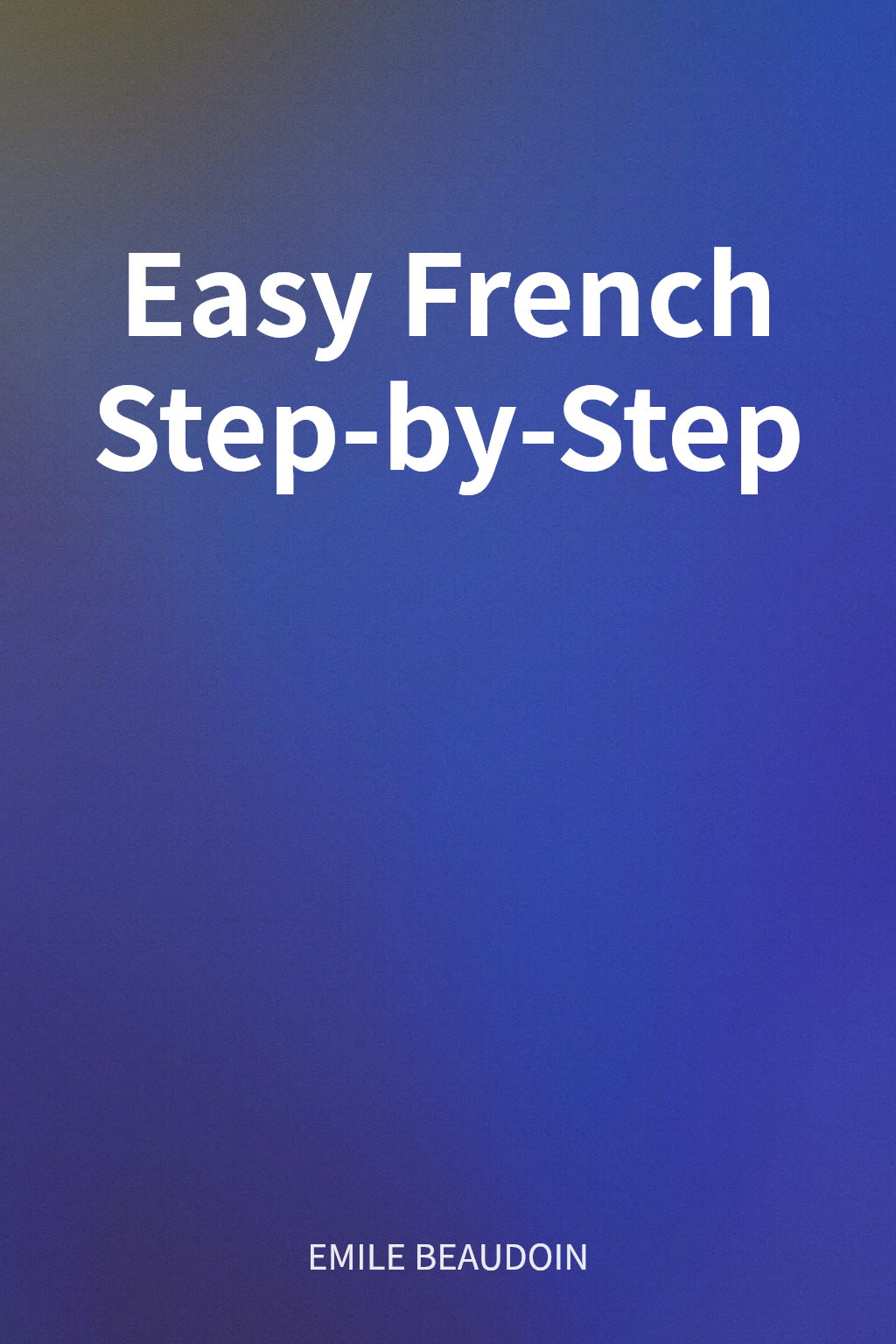 Easy French Step-by-Step cover