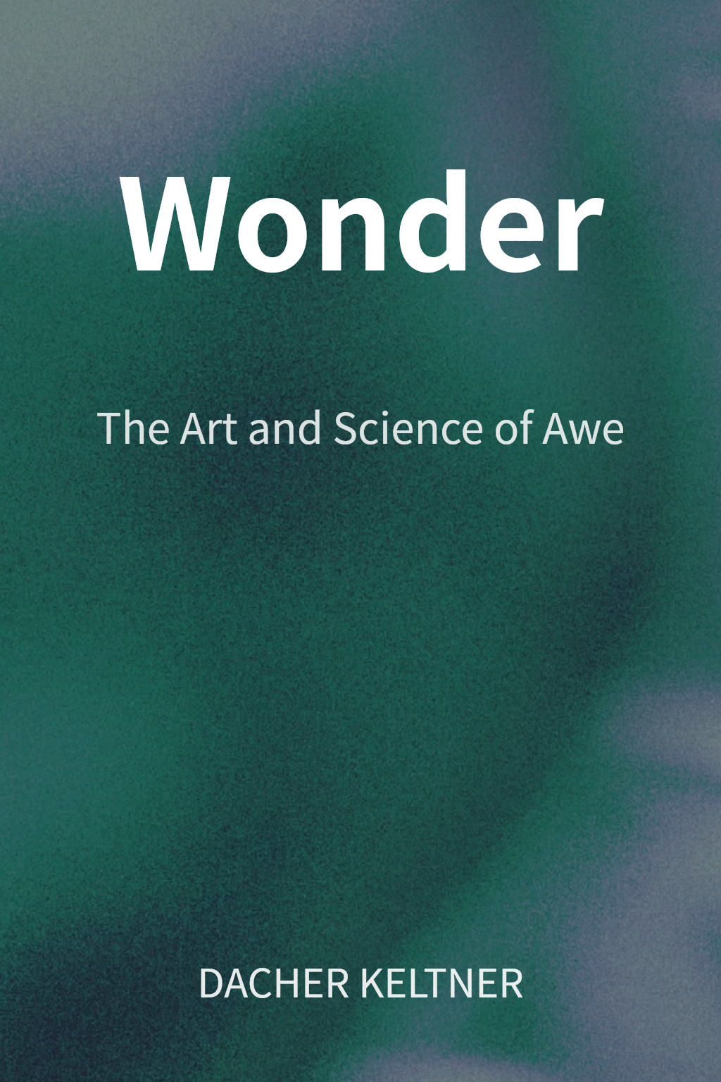 Wonder cover