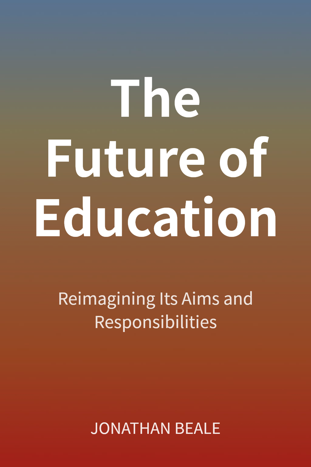 The Future of Education cover