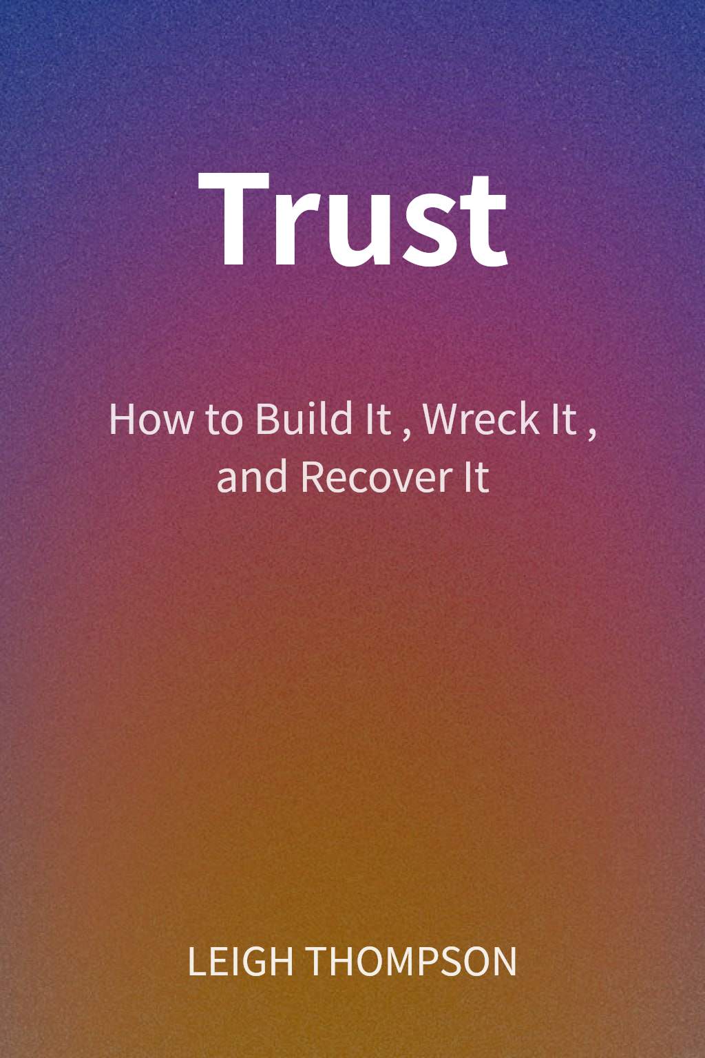 Trust cover