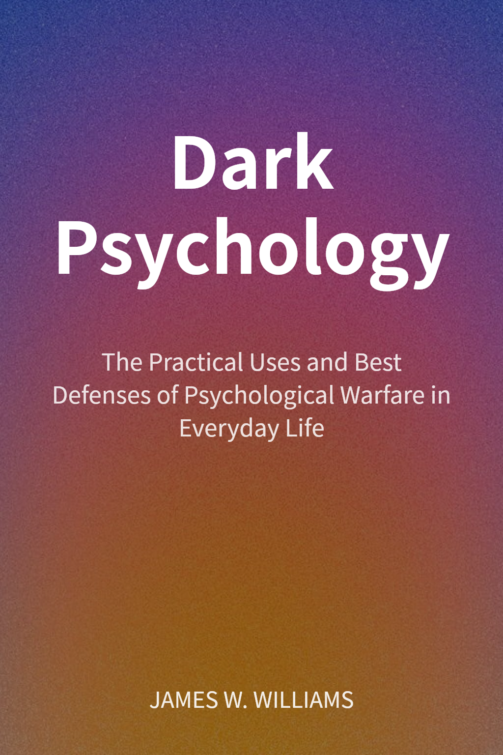Dark Psychology cover