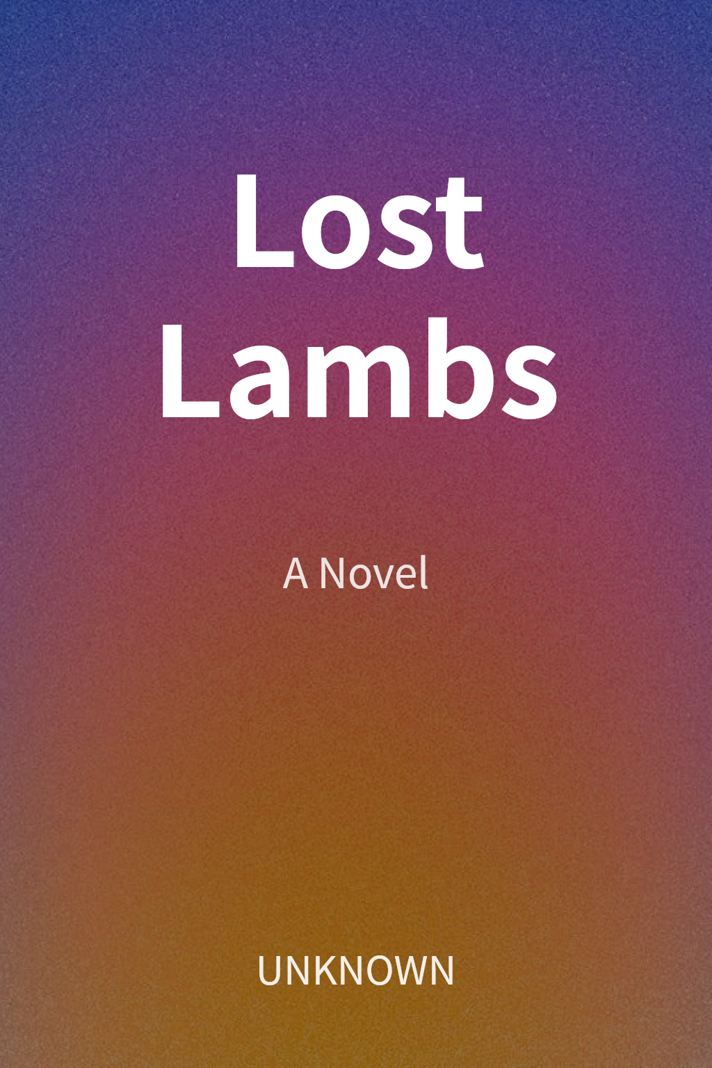 Lost Lambs cover