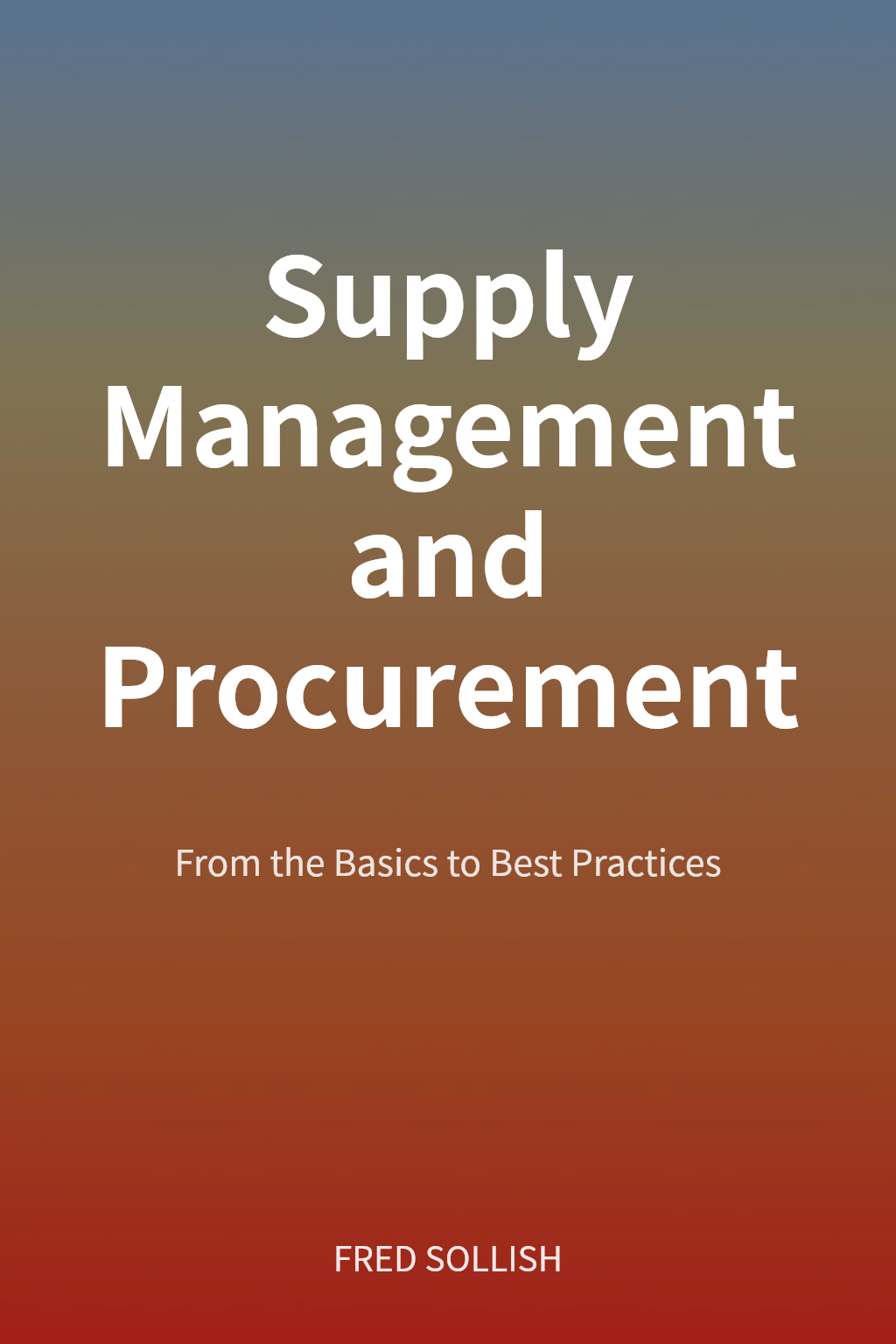 Supply Management and Procurement cover