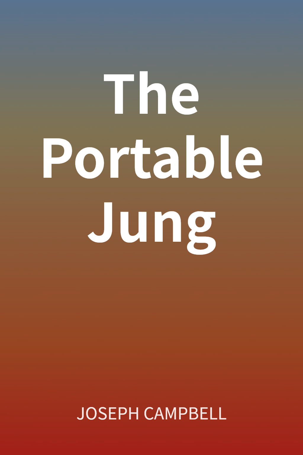 The Portable Jung cover