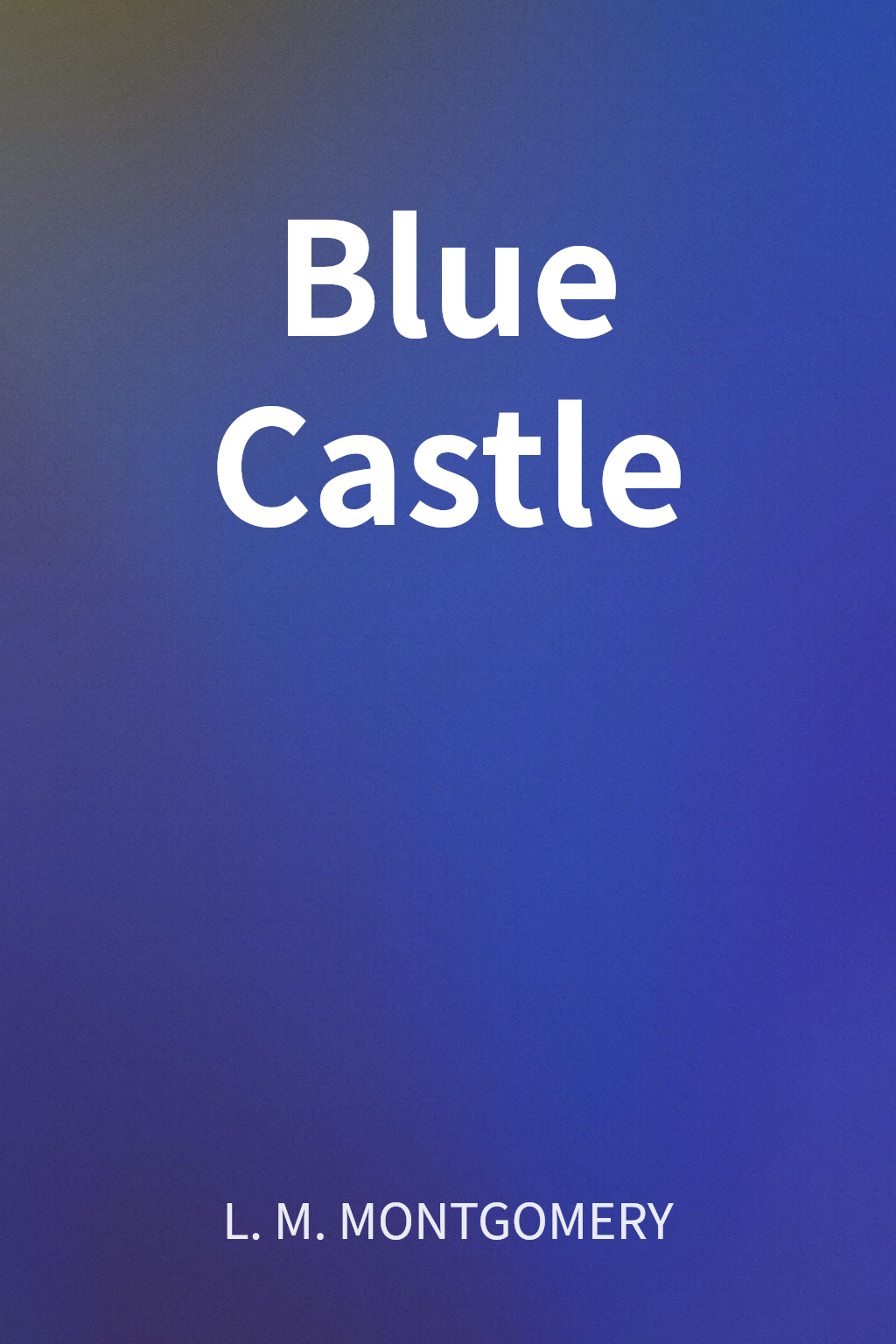 Blue Castle cover