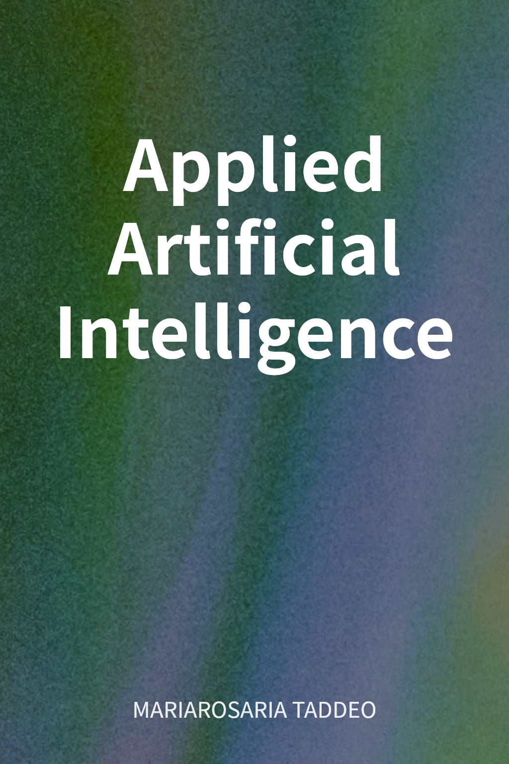 Applied Artificial Intelligence cover