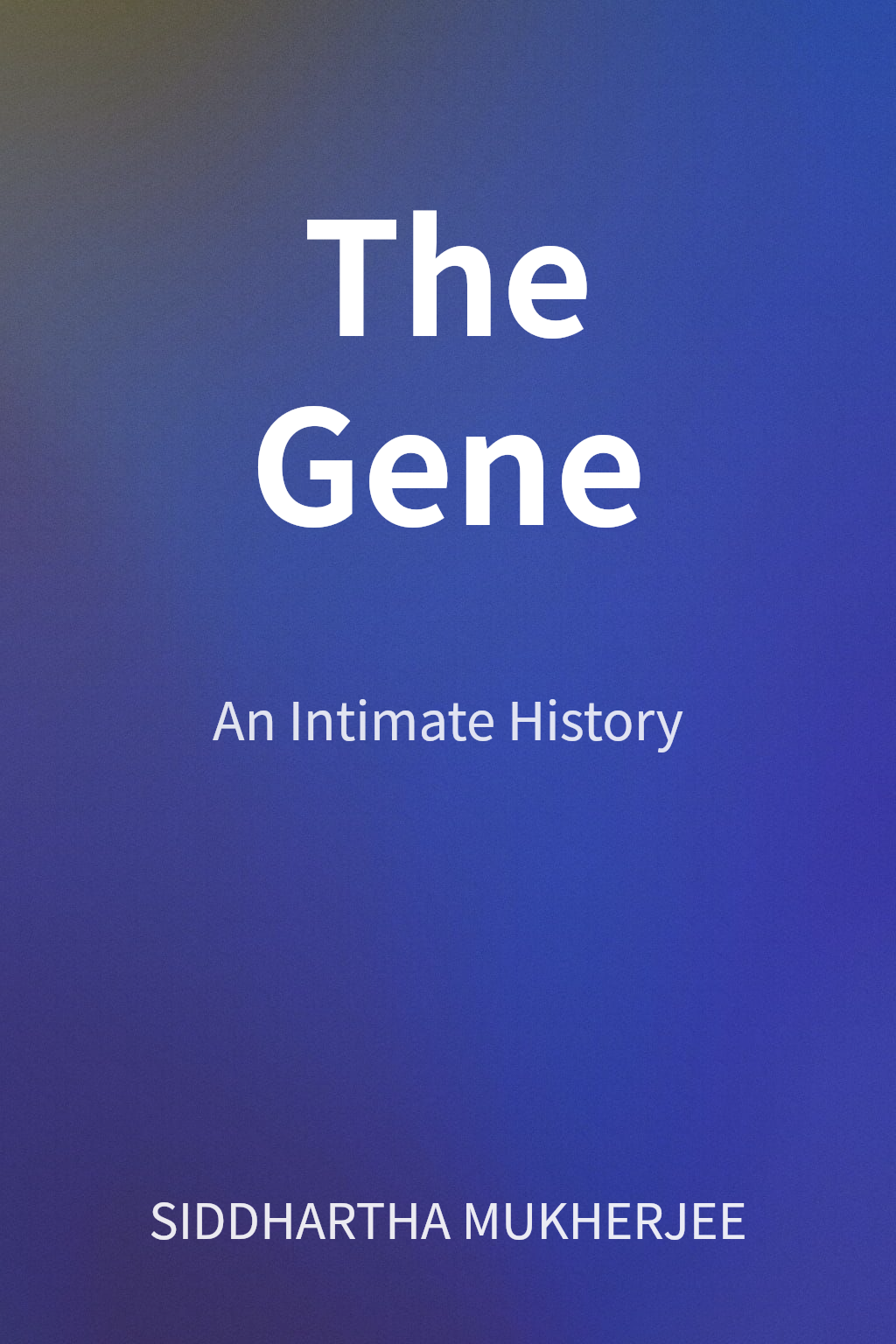 The Gene cover