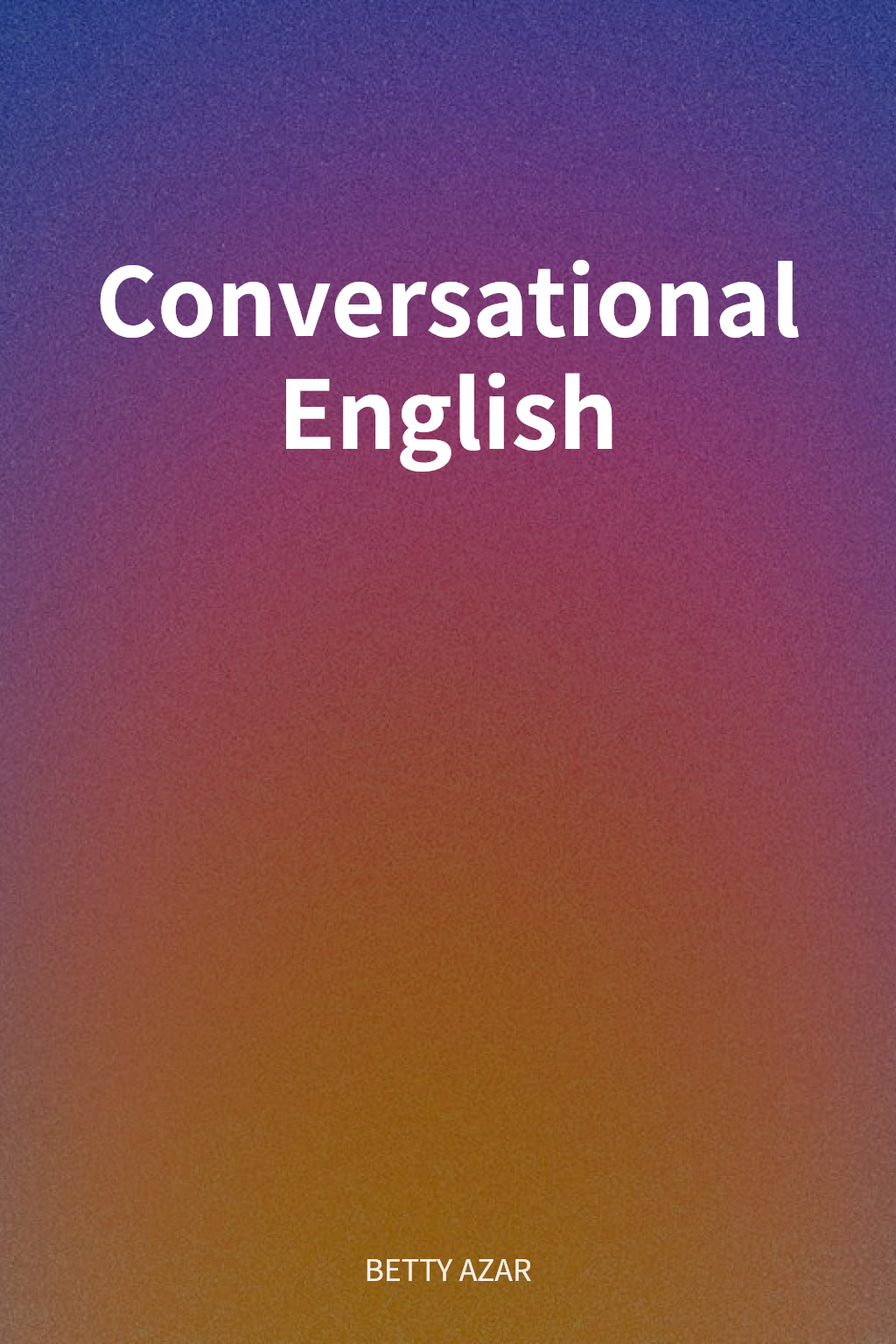 Conversational English cover