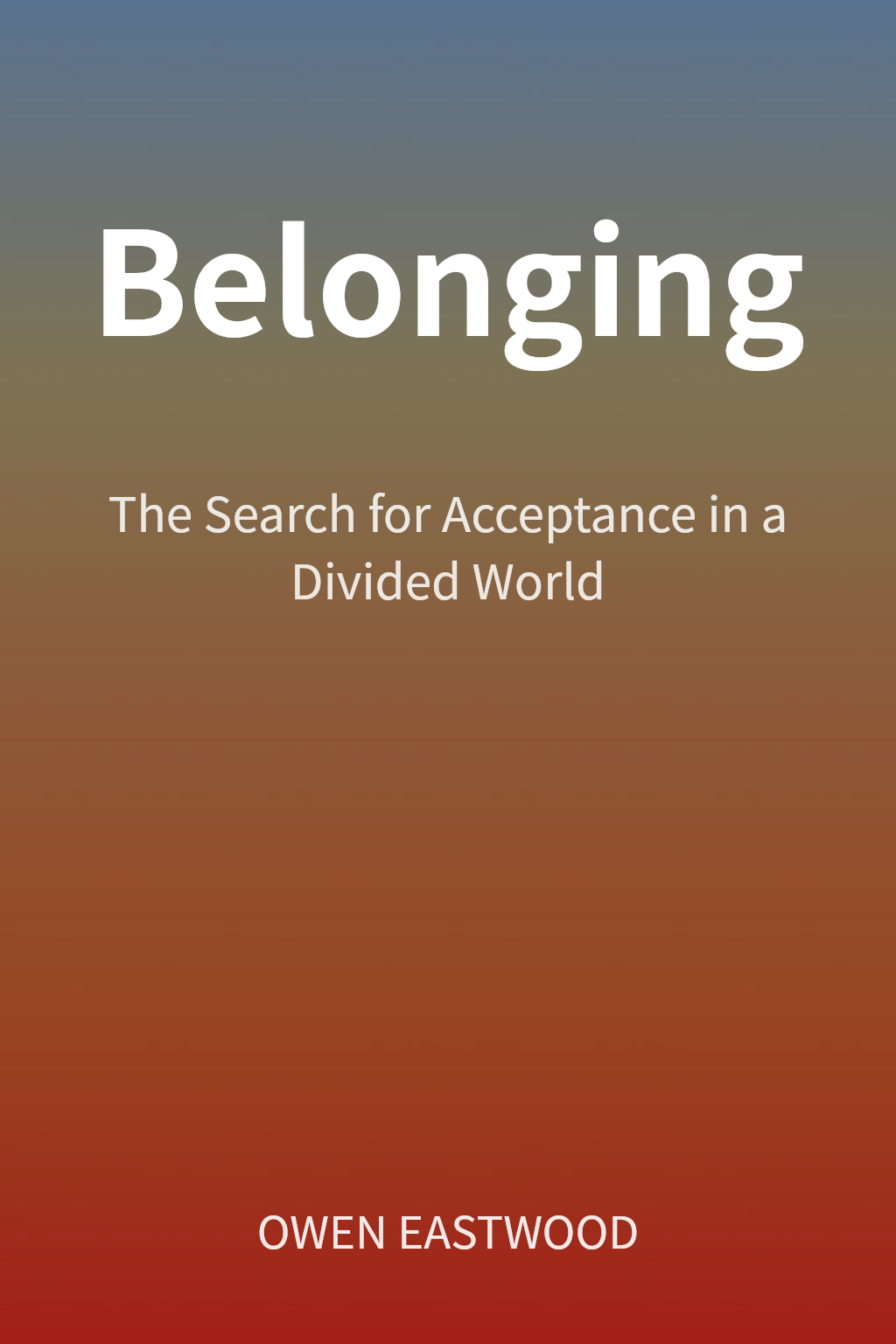 Belonging cover