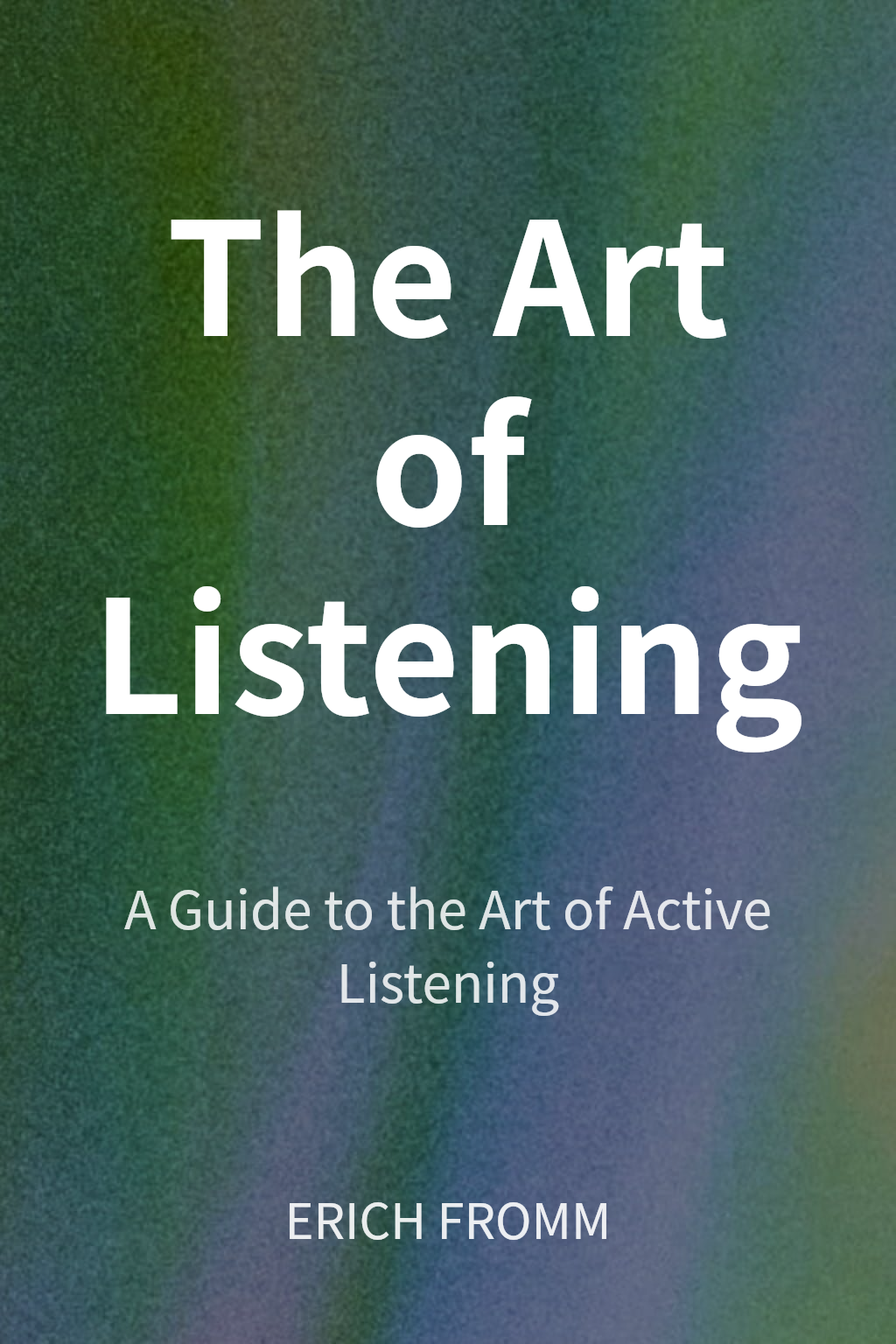 The Art of Listening cover