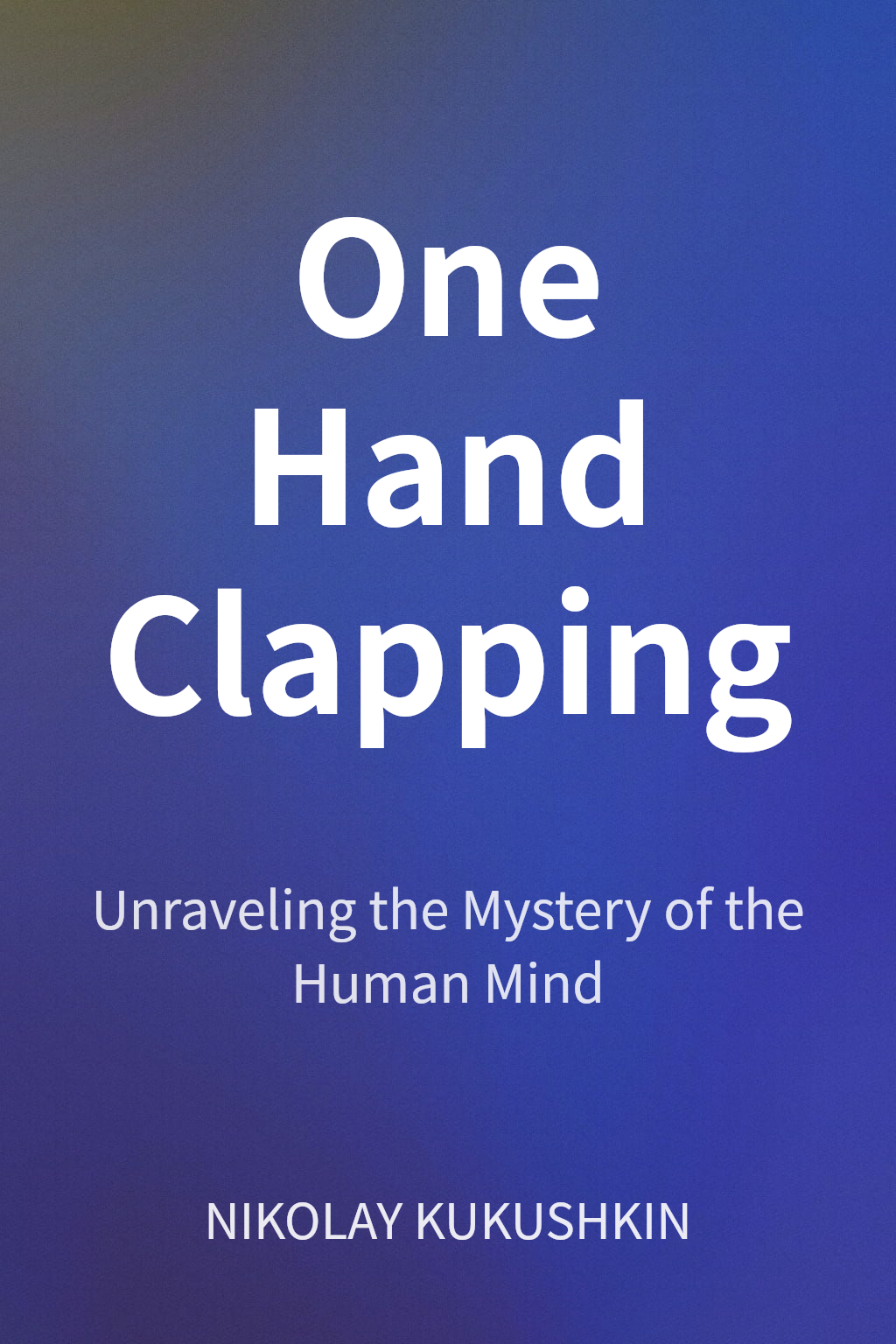 One Hand Clapping cover