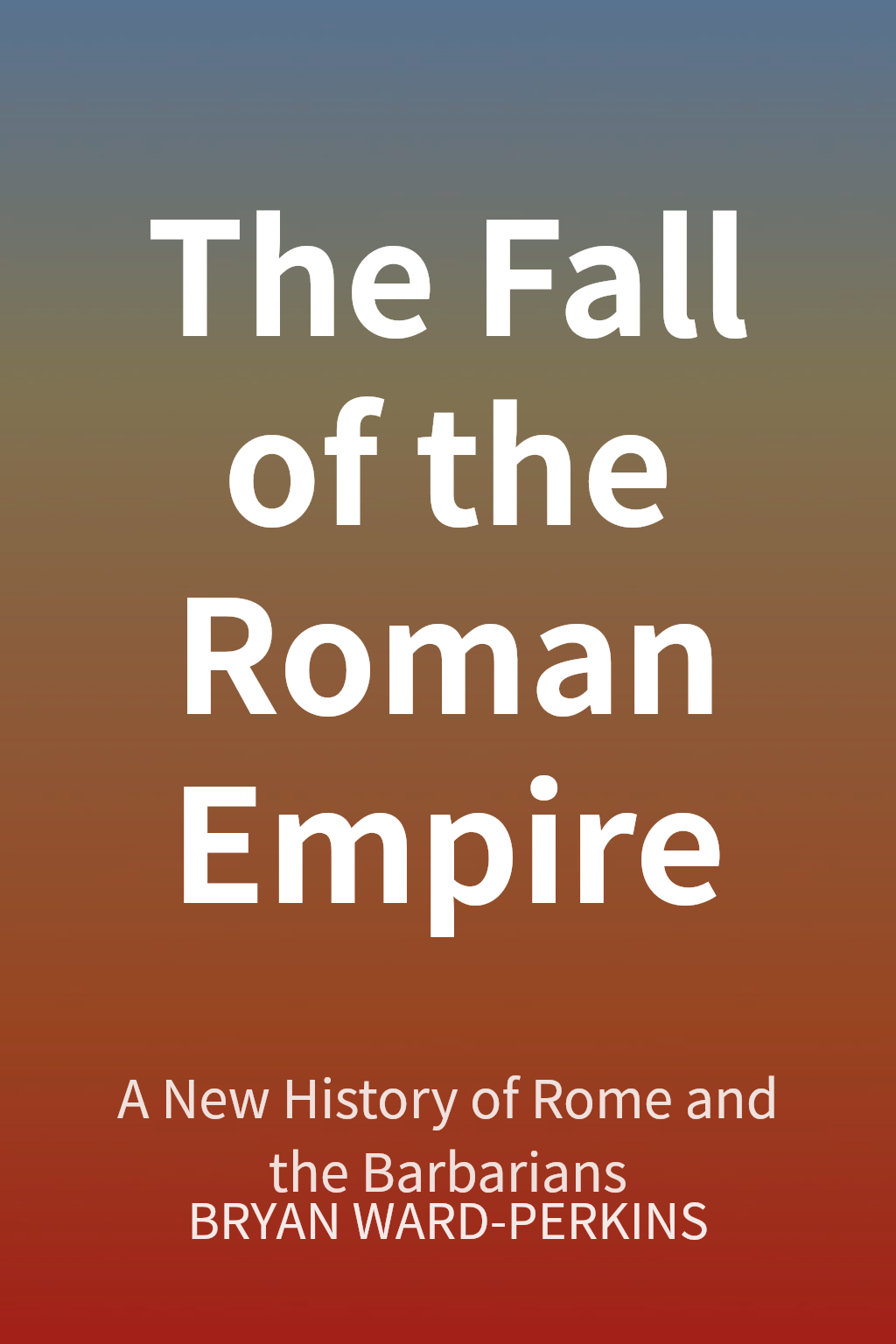 The Fall of the Roman Empire cover