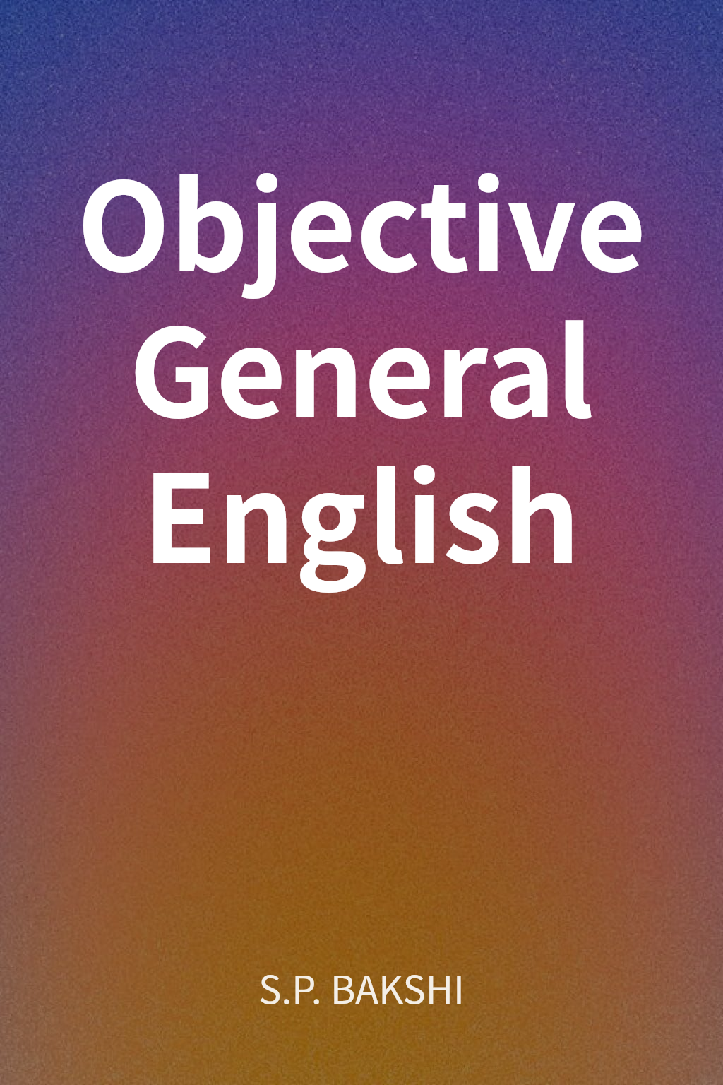 Objective General English cover