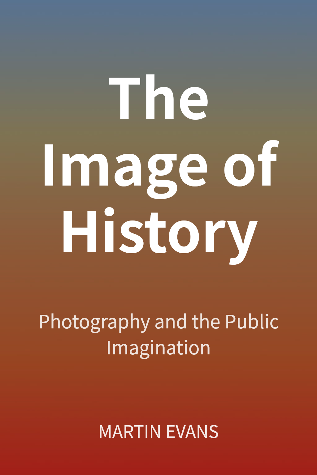The Image of History cover