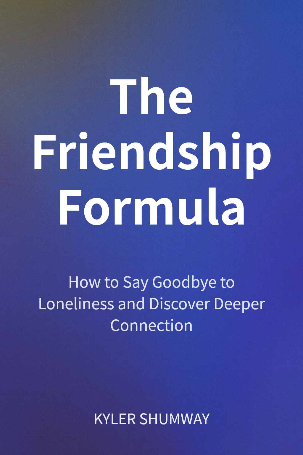 The Friendship Formula cover