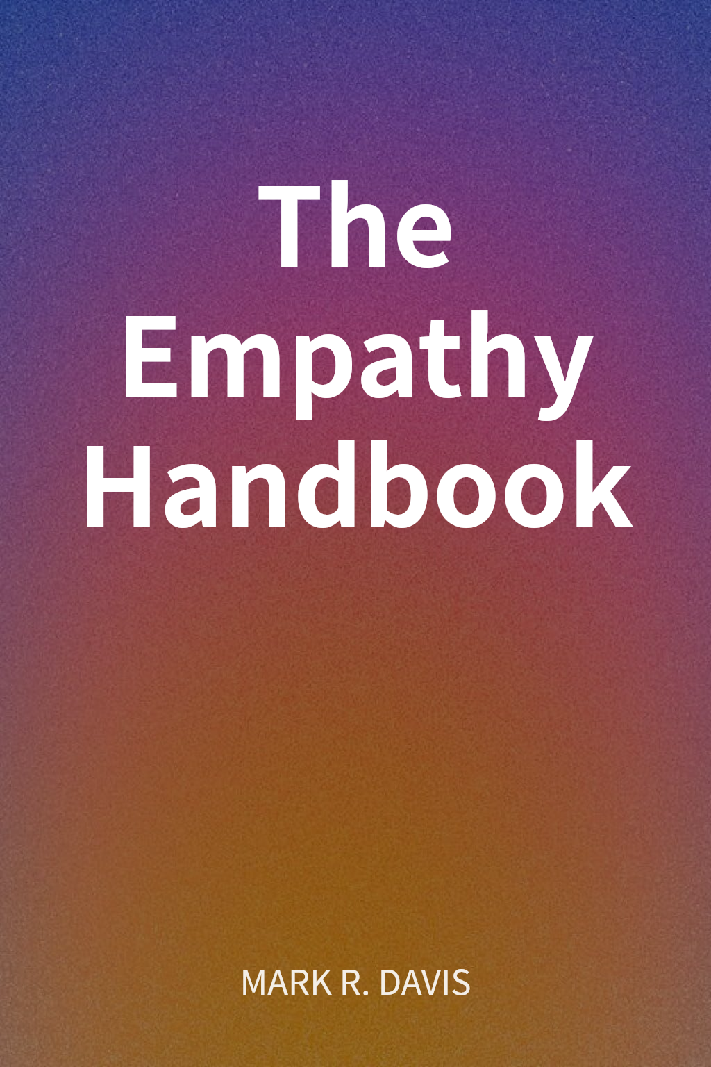 The Empathy Handbook cover