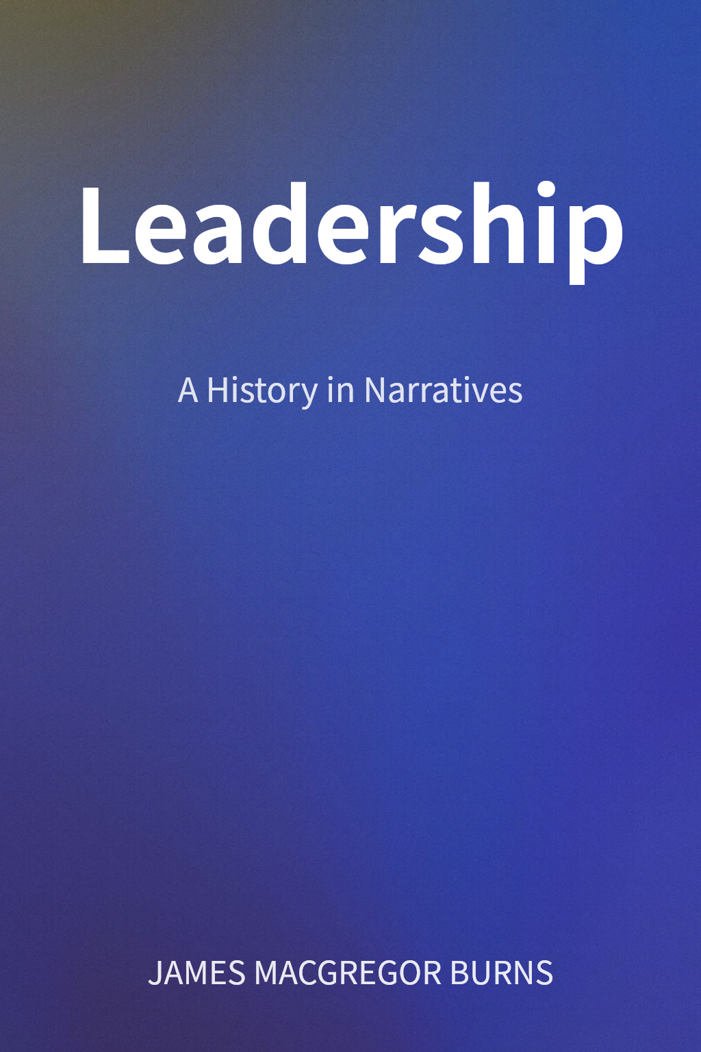Leadership cover