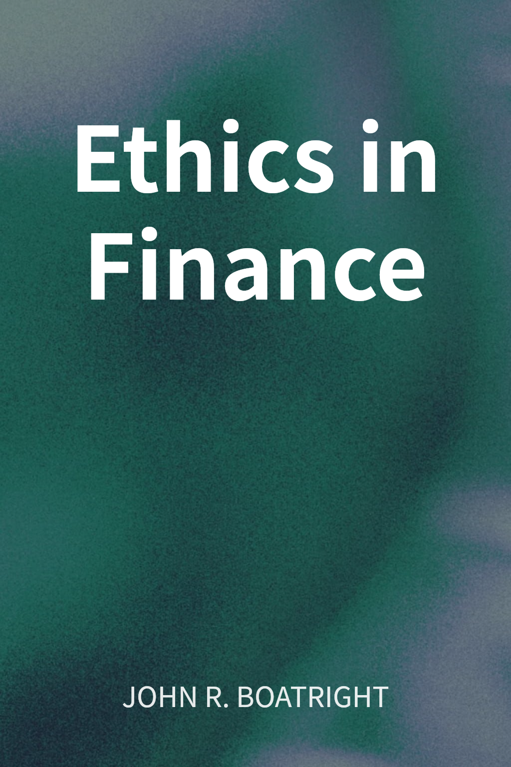 Ethics in Finance cover