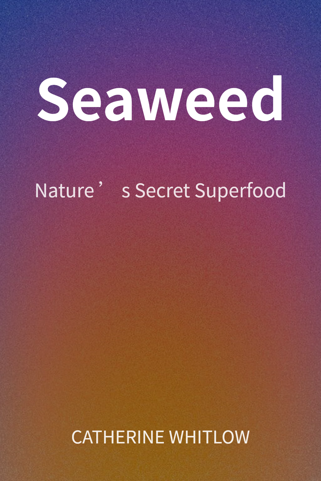 Seaweed cover