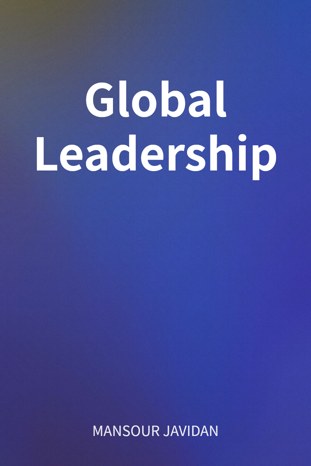 Global Leadership cover