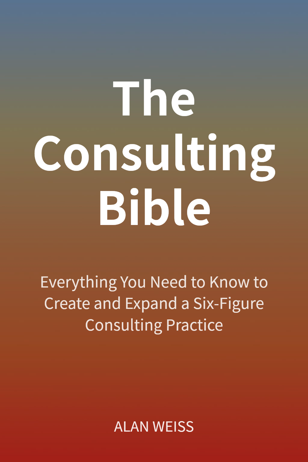 The Consulting Bible cover