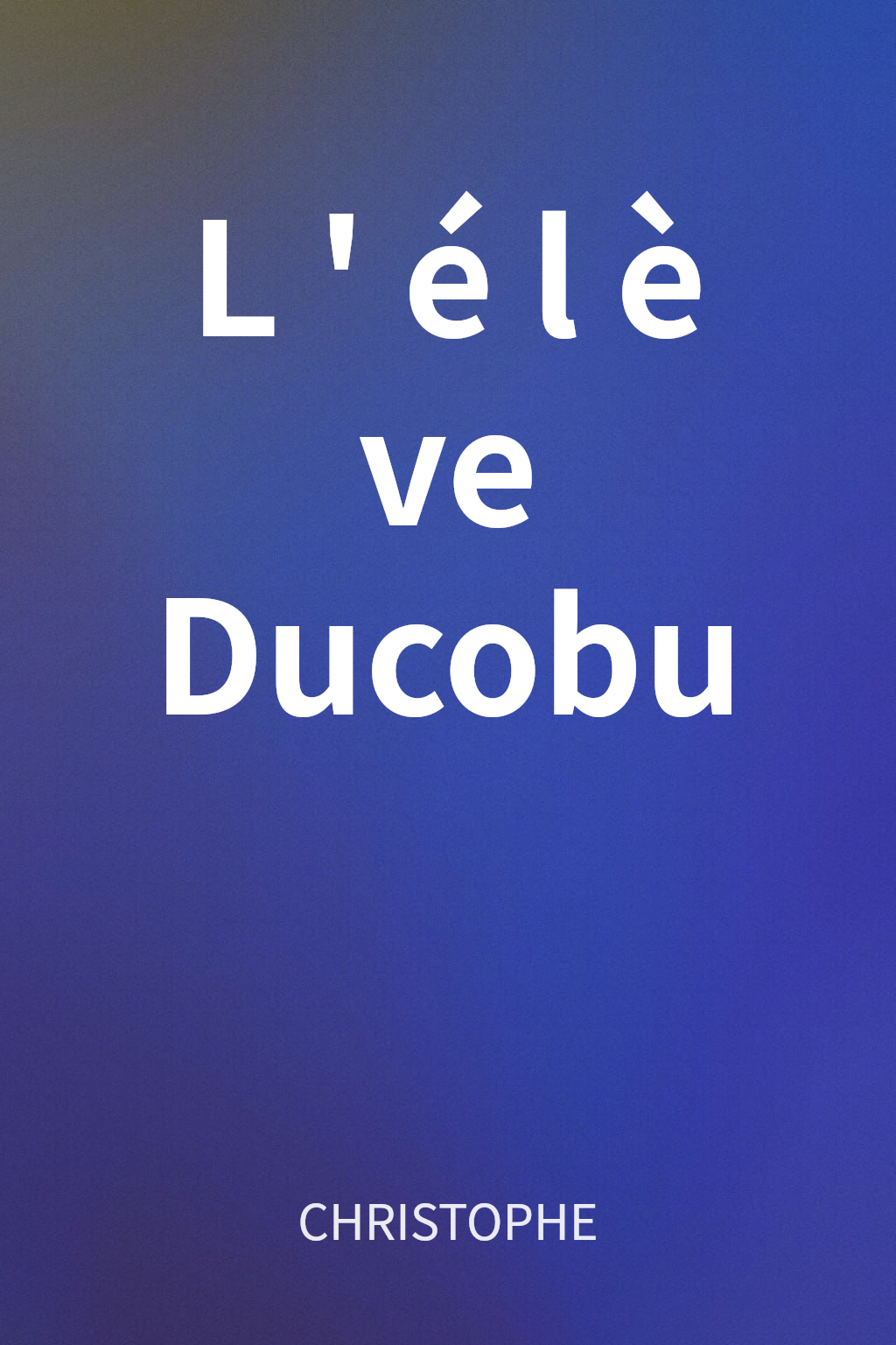 L'élève Ducobu cover