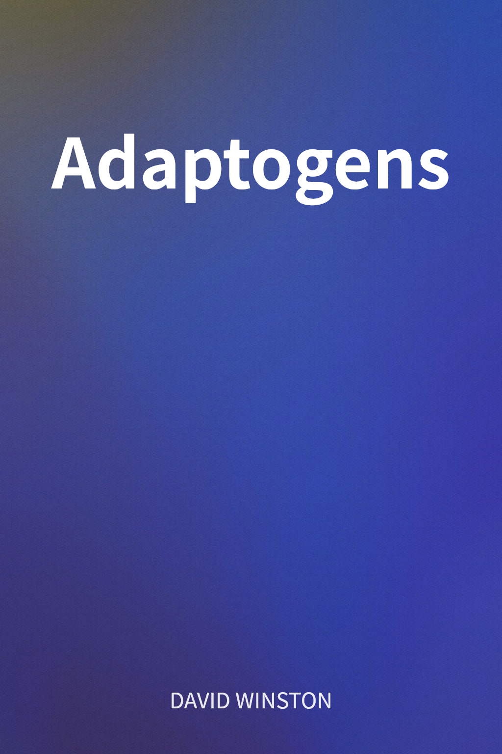 Adaptogens cover