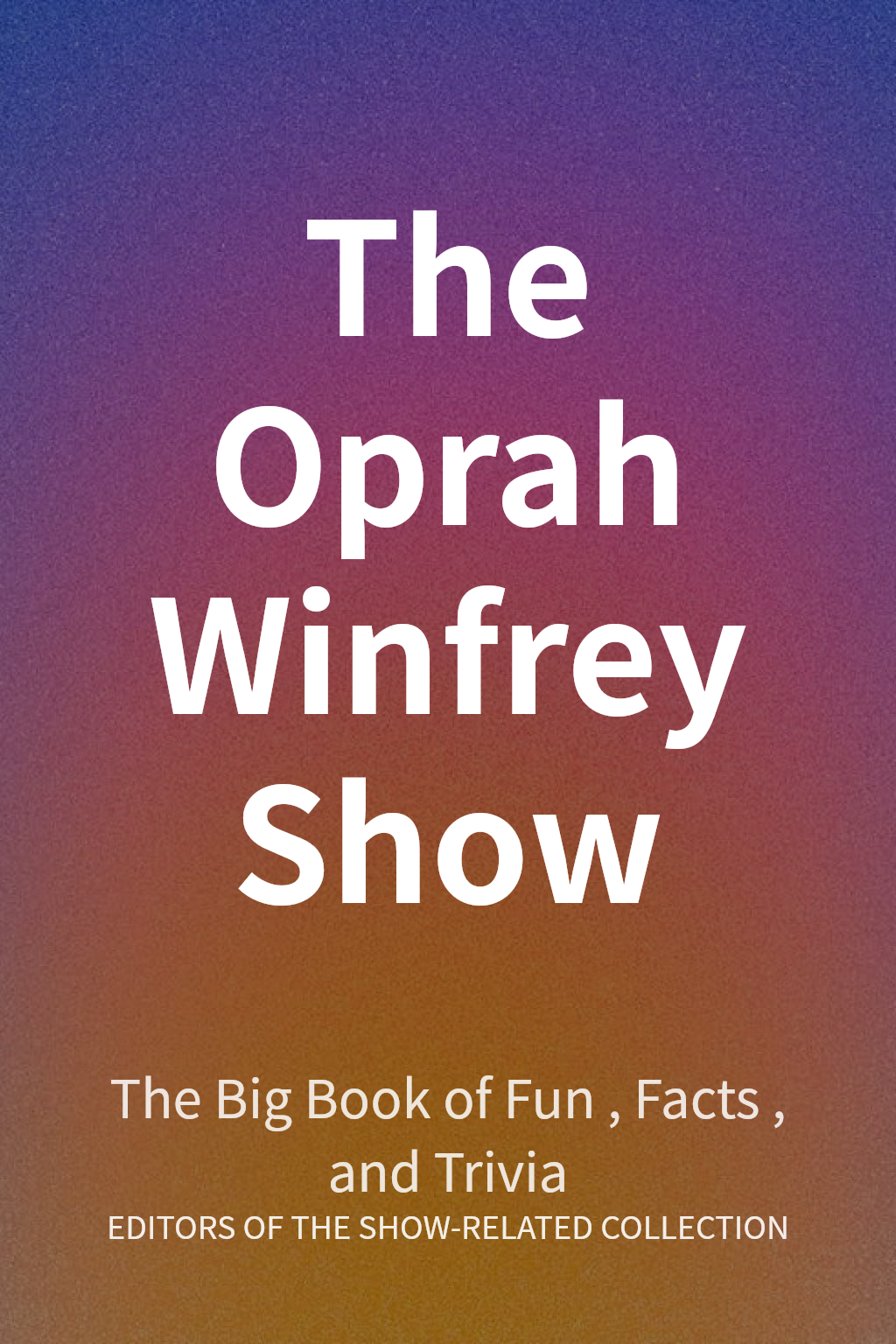 The Oprah Winfrey Show cover