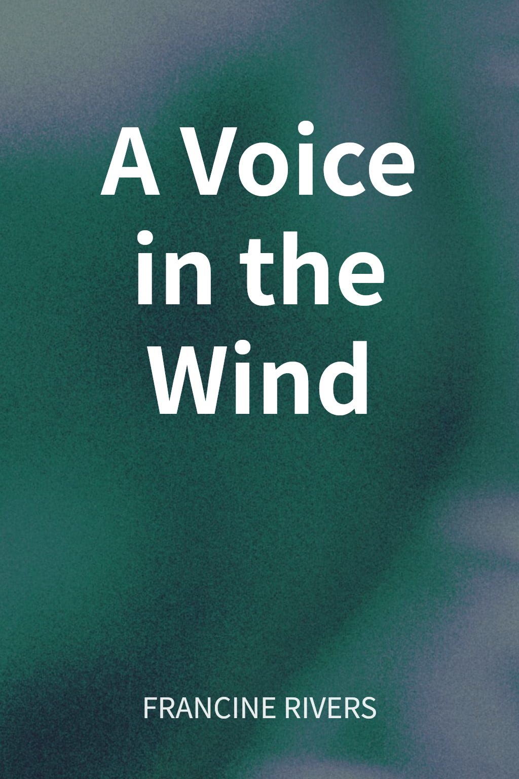A Voice in the Wind cover